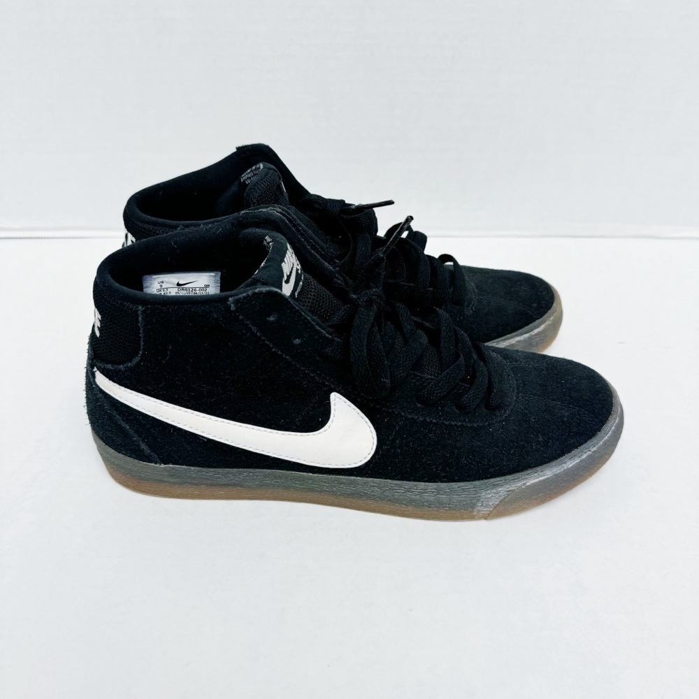 Nike SB - Black Suede Bruin Mid Shoes